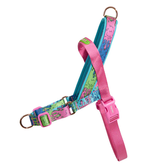 Zee.Dog Melted Softerwalk Harness - Arnés Ajustable Anti - Tirones - Cosmos