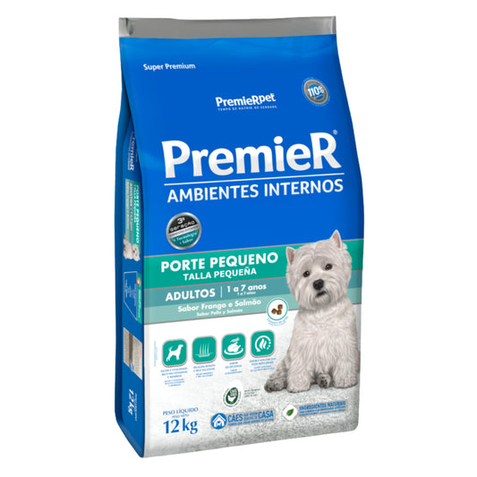 Premier Ambientes Internos – Alimento para perros adultos de talla pequeña