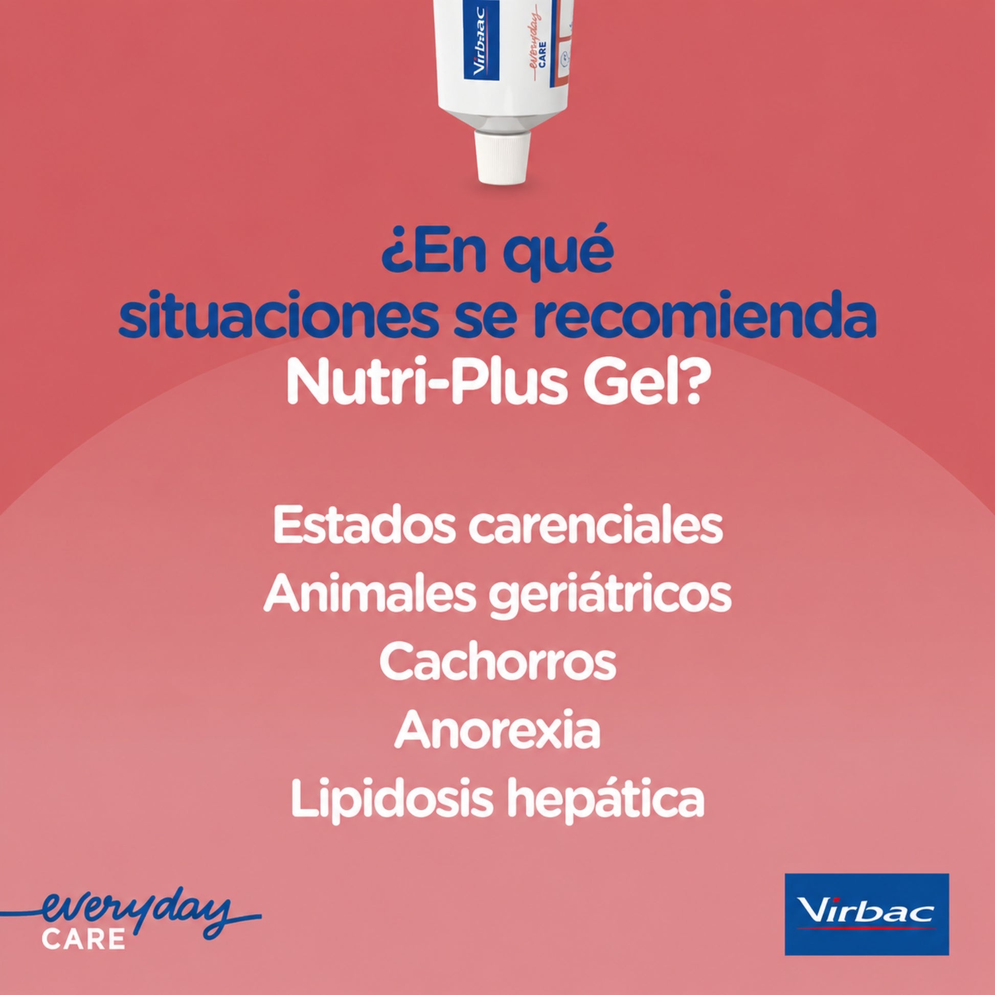 NutriPlus Gel Virbac 120 g – Suplemento Energético para Perros y Gatos - Cosmos