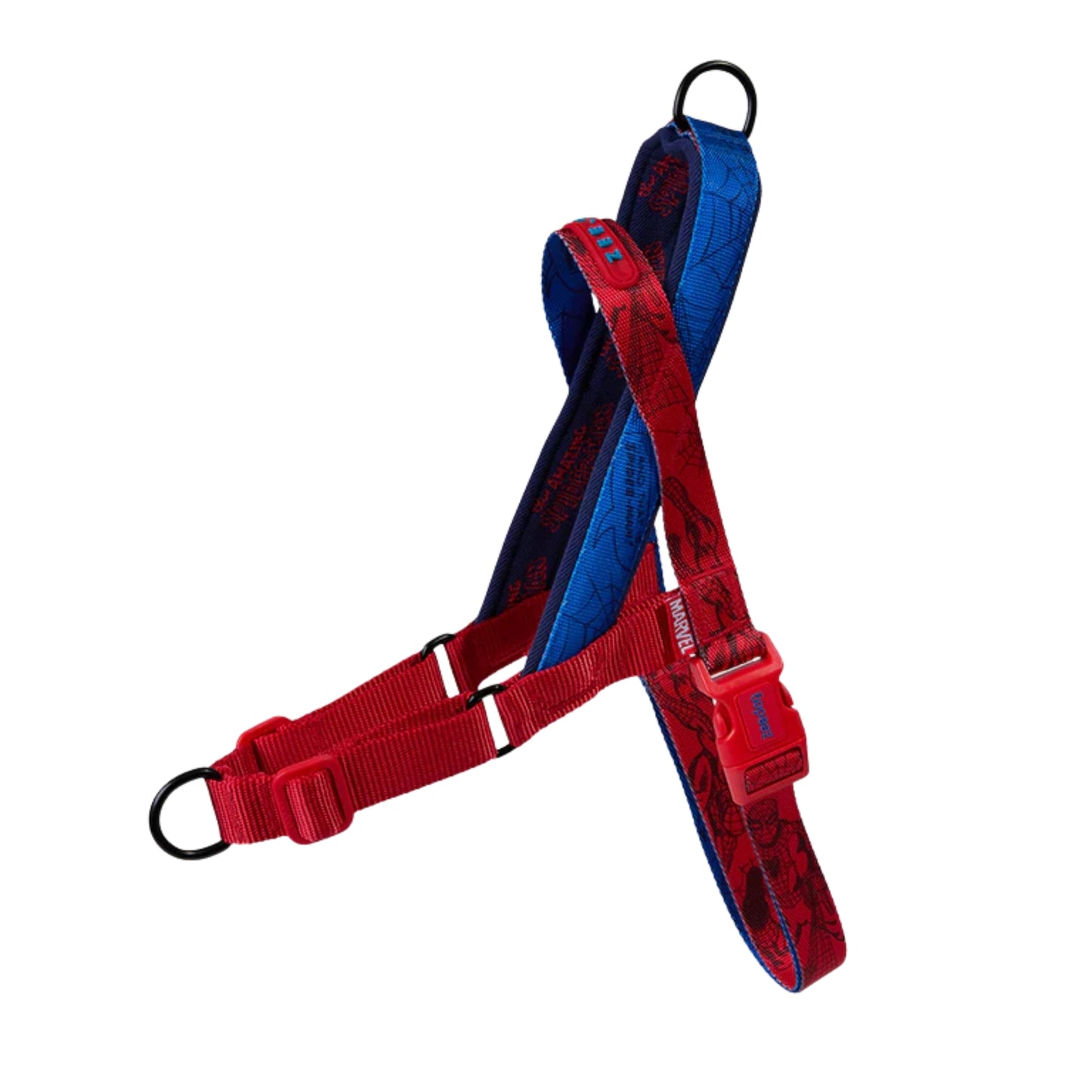 Zee.Dog Marvel Spider - Man SofterWalk – Arnés Ajustable Anti - Tirones - Cosmos