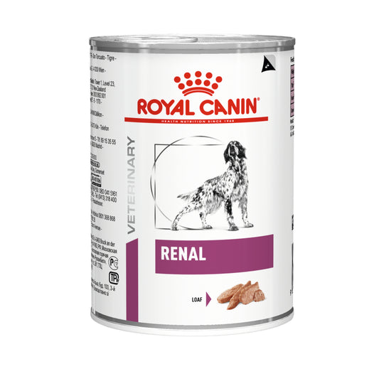 Royal Canin Renal Lata – Alimento húmedo medicado para perros - COSMOS