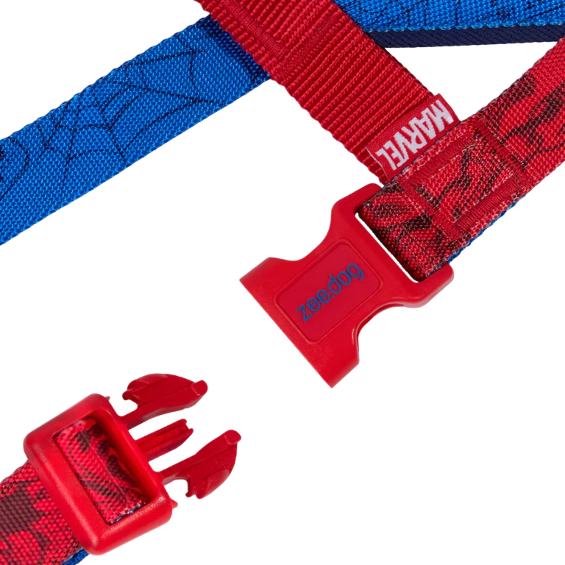 Zee.Dog Marvel Spider - Man SofterWalk – Arnés Ajustable Anti - Tirones - Cosmos