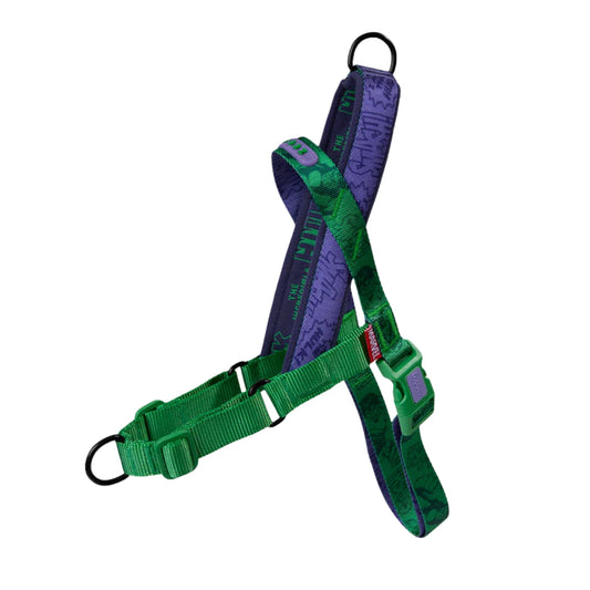 Zee.Dog Marvel Hulk SofterWalk – Arnés Ajustable Anti - Tirones - Cosmos