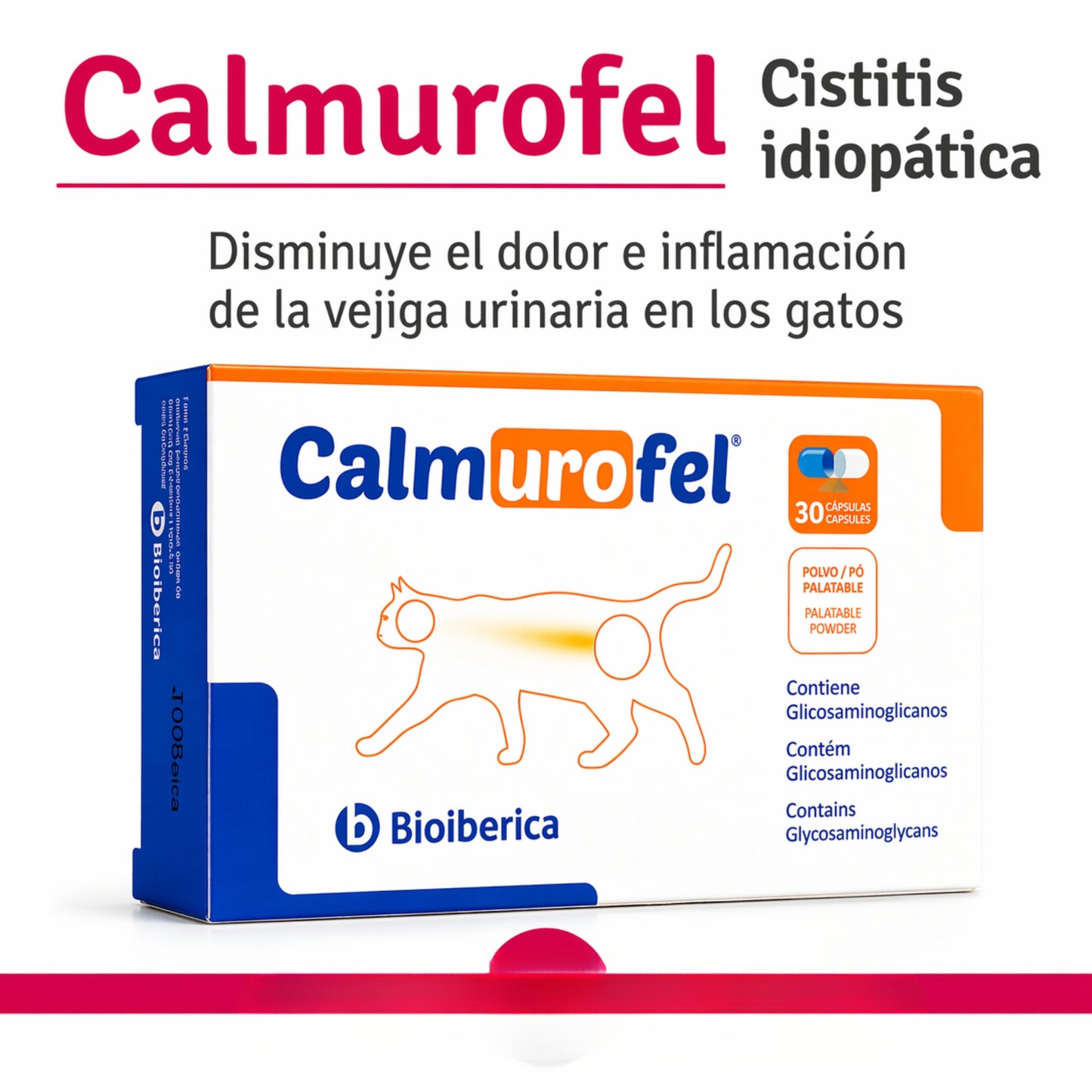 Calmurofel – Suplemento Urinario para Gatos (Salud del Tracto Urinario) - Cosmos