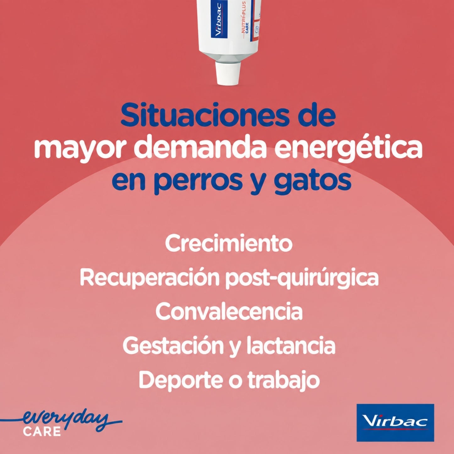 NutriPlus Gel Virbac 120 g – Suplemento Energético para Perros y Gatos - Cosmos