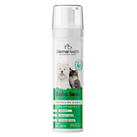 Derma Health – Advance Care – Baño Seco Baño seco para todas las razas
