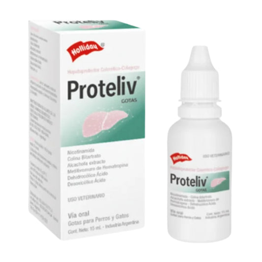 Proteliv – Gotas Hepatoprotectoras para Perros y Gatos | 15 ml
