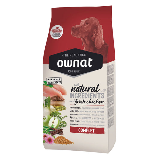 Ownat Classic Complet – Alimento completo para perros adultos