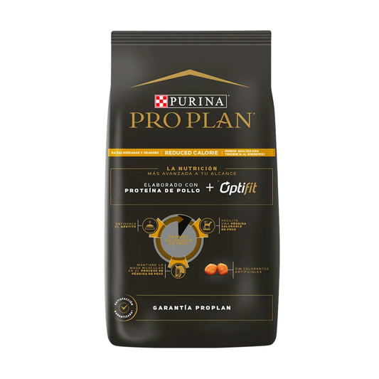Pro Plan Reduce Calories Razas Medianas y Grandes 3kg - Cosmos