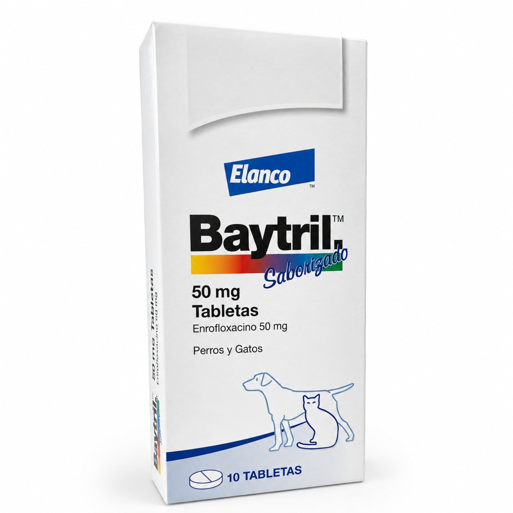 Baytril para Perros y Gatos – Enrofloxaciono 50 mg y 150 mg - Cosmos