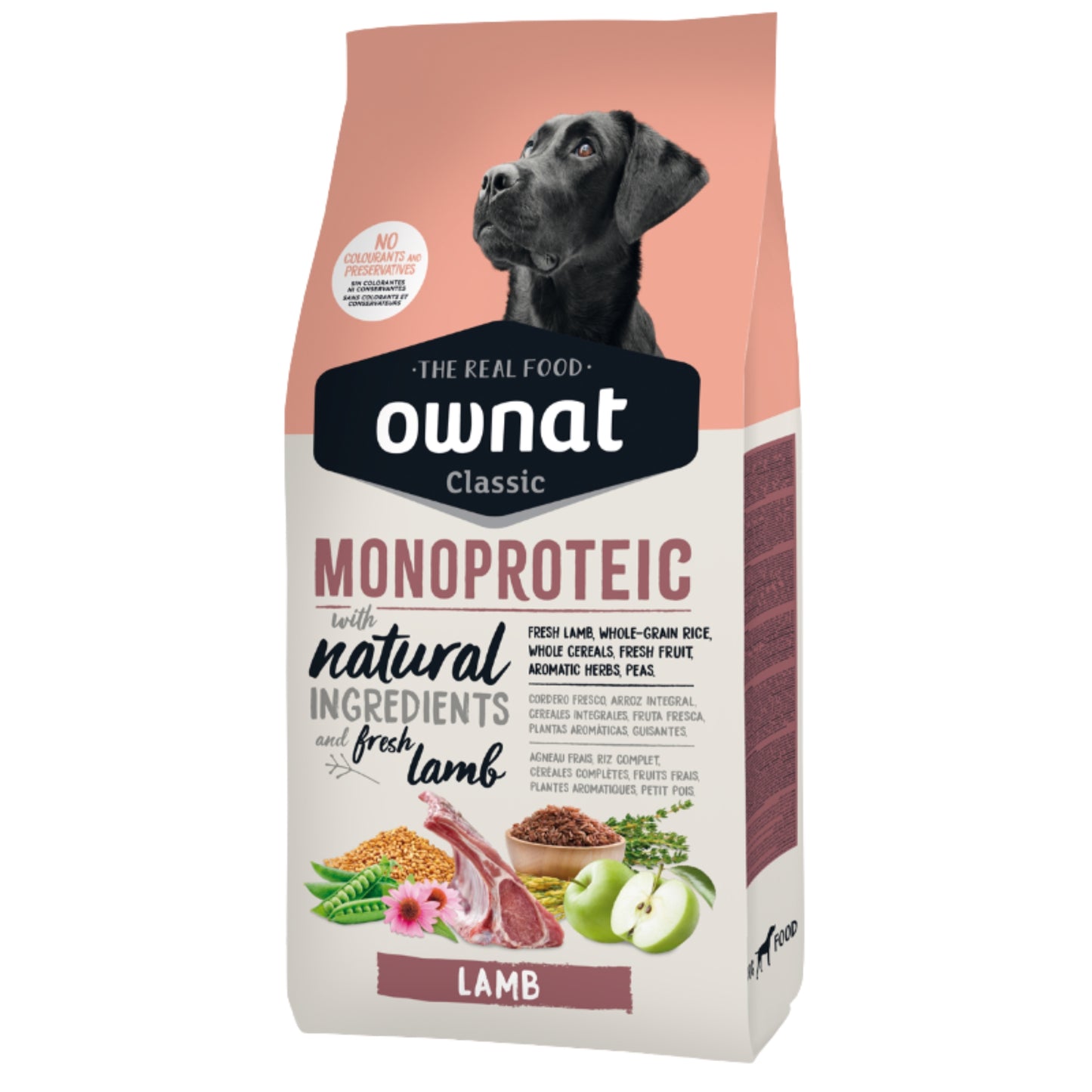Ownat Classic Monoproteico Lamb – Alimento completo para perros adultos