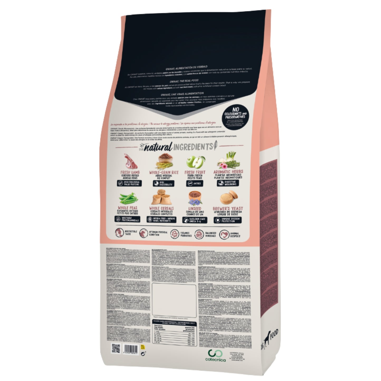 Ownat Classic Monoproteico Lamb – Alimento completo para perros adultos