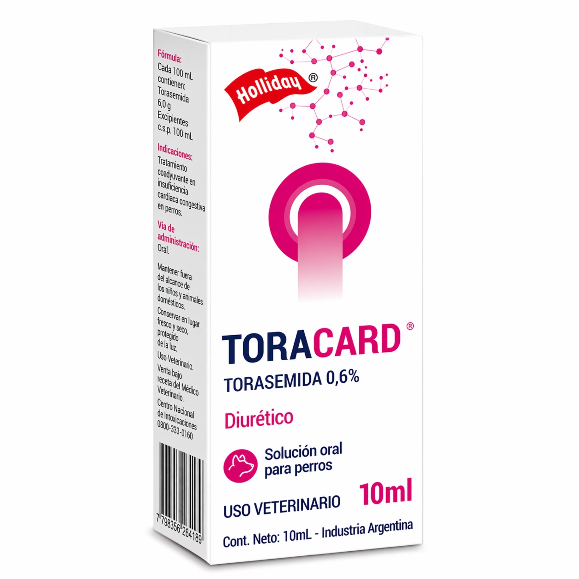 Toracard – Diurético Cardiovascular para Insuficiencia Cardíaca en Perros - Cosmos
