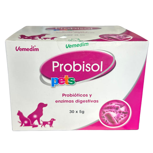 Probisol Pets - Probiótico en Polvo (30 sobres)