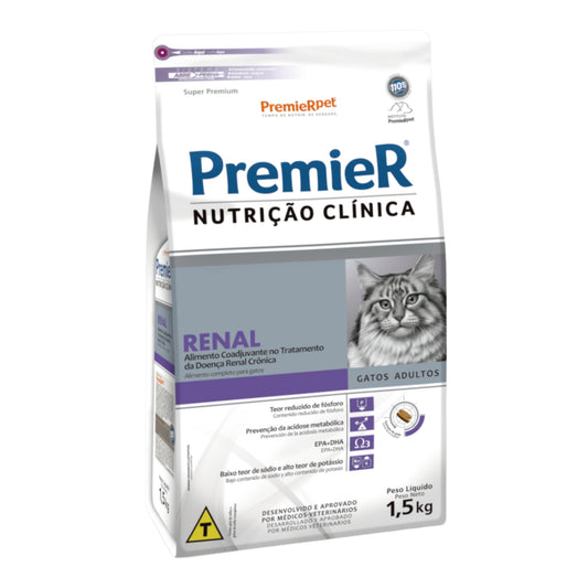 PremieR Nutrición Clínica Renal – Soporte Renal Avanzado para Gatos