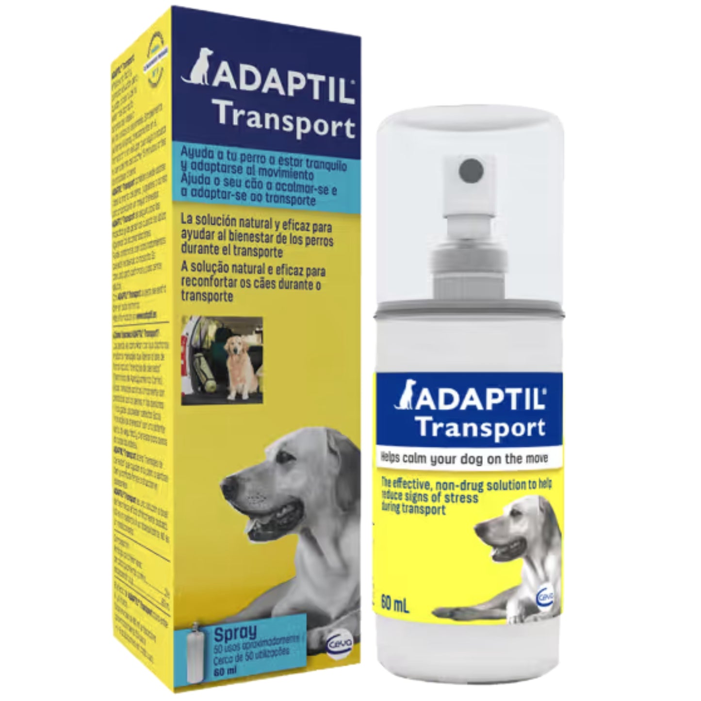 Adaptil Spray Transport Perros – Para reducir el estrés durante viajes