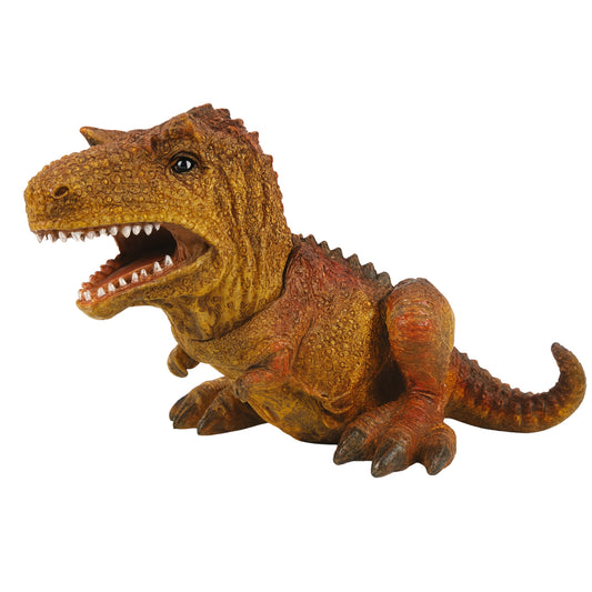 Adorno de Resina para Acuario – Dinosaurio con Efecto de Burbujas - COSMOS