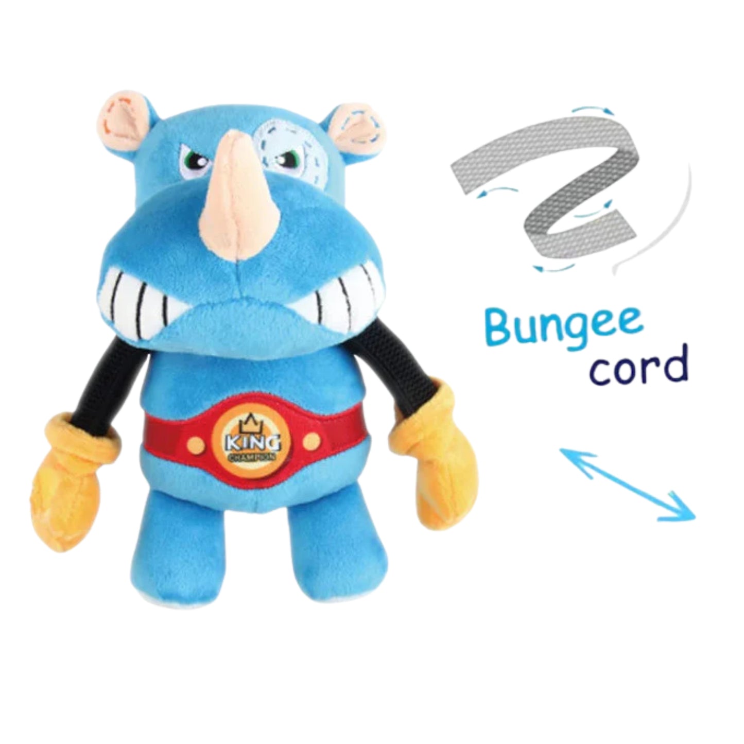 Juguete para perro GIGWI King Boxer Rhino - COSMOS