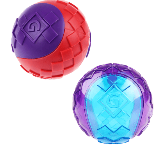 Juguete para perro GIGWI Squeaker Ball Set M - COSMOS