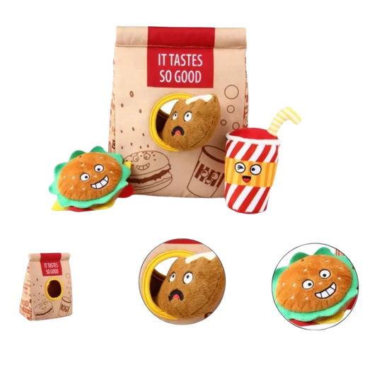 Juguete para perro GIGWI Fast Food - COSMOS