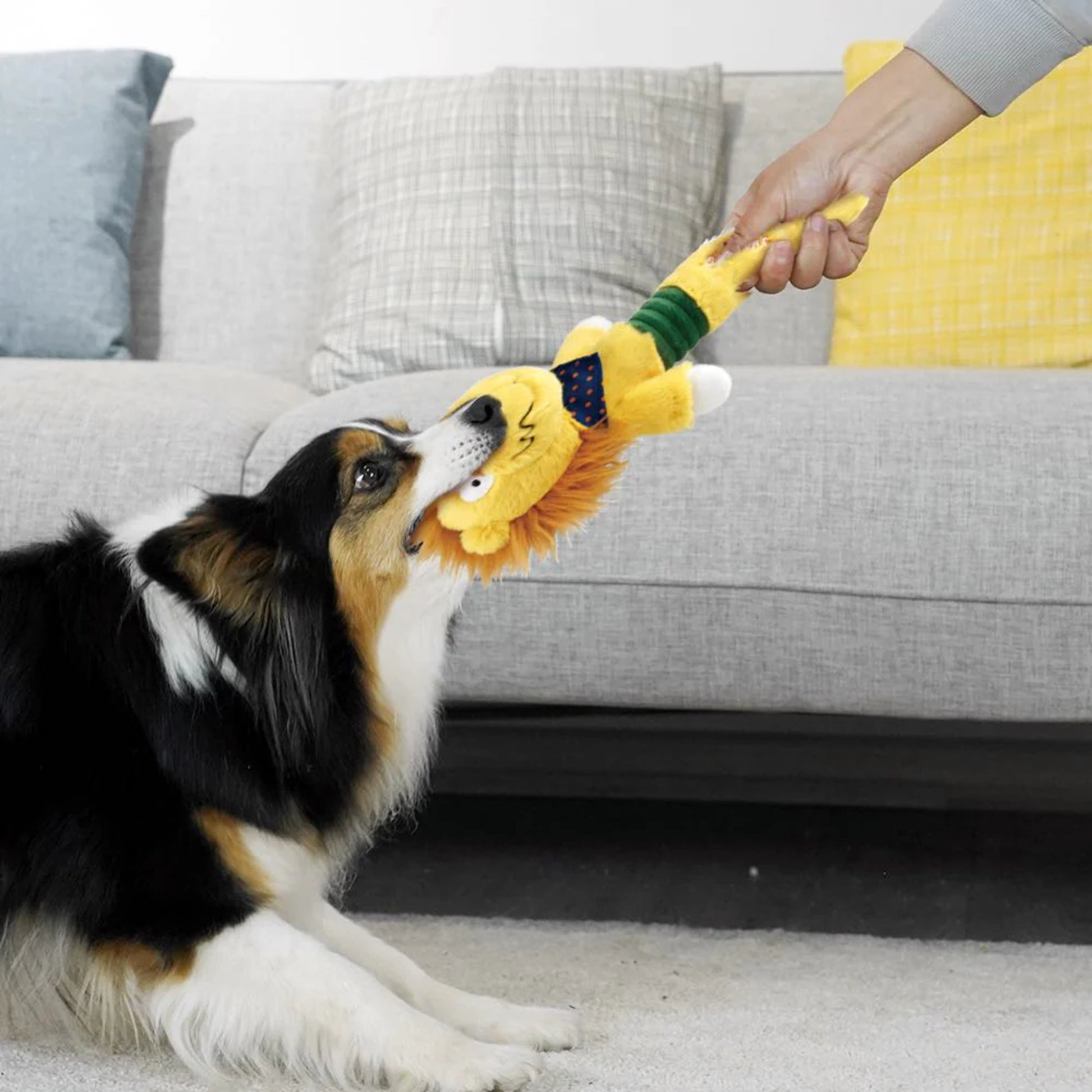 Juguete para perro GIGWI Shaking Fun Lion - COSMOS