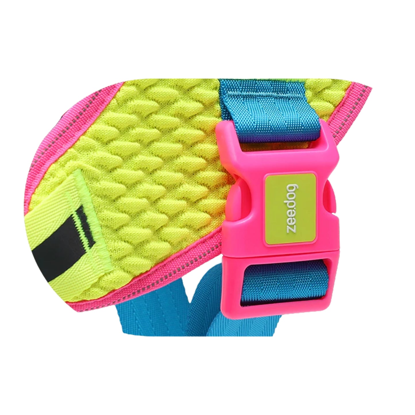 Pechera ZeeDog CMYK FlyHarness – Ajustable y Colorida - Cosmos