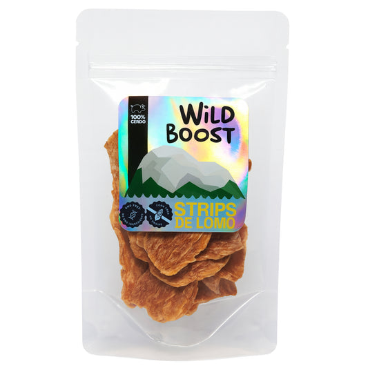 Wild Boost Strips de Lomo – Snack Natural para Perros- 1 solo Ingrediente