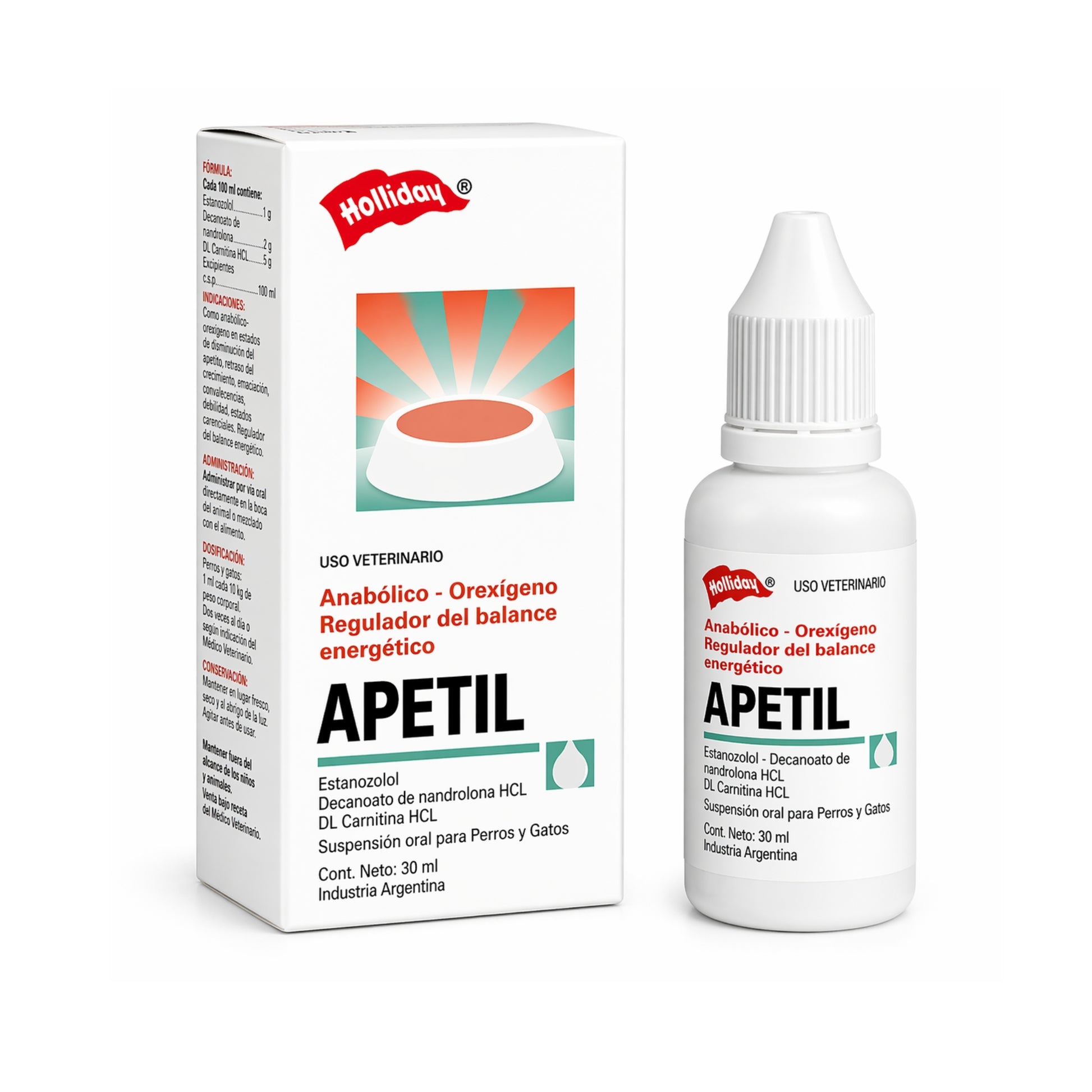 Apetil Gotas 10 ml – Estimulante del Apetito para Perros y Gatos - Cosmos