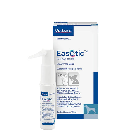 Easotic Virbac 10 mL – Tratamiento de Otitis en Perros - Cosmos