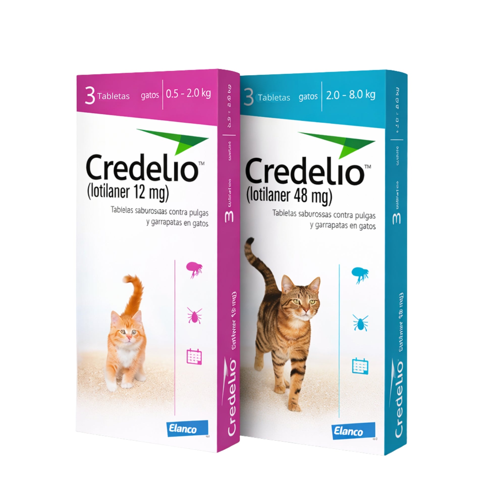 Credelio para Gatos – Antipulgas y Garrapatas (3 UNIDADES) - Cosmos