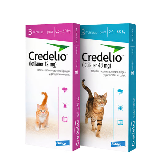 Credelio para Gatos – Antipulgas y Garrapatas (3 UNIDADES) - Cosmos