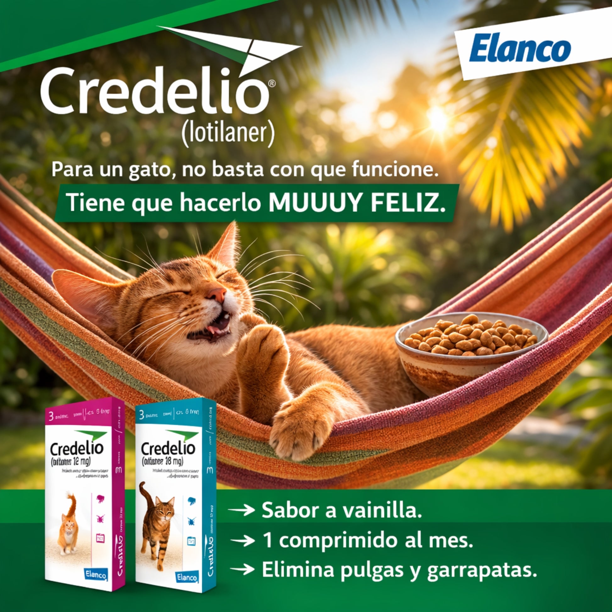 Credelio para Gatos – Antipulgas y Garrapatas (3 UNIDADES) - Cosmos