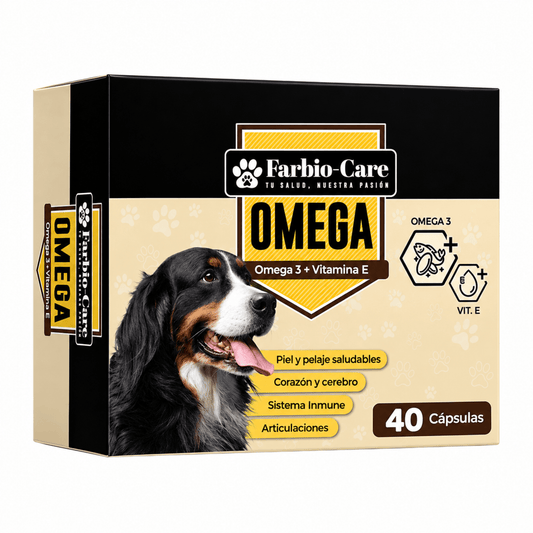 Farbio-Care Omega 3 + Vitamina E | Perros y Gatos - Cosmos