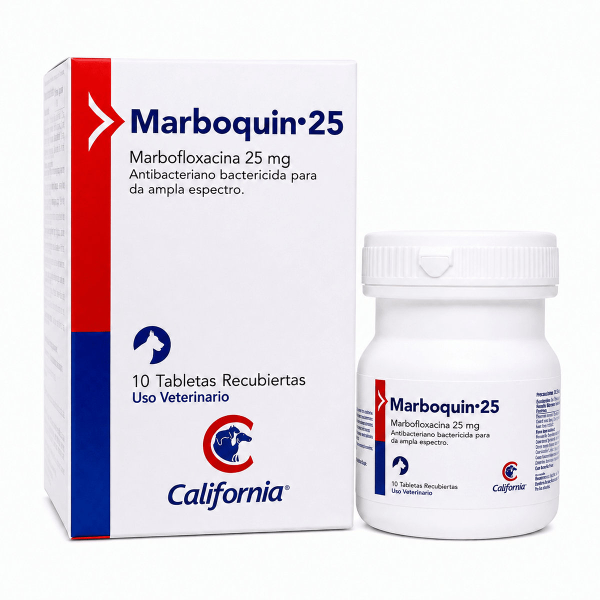 Marboquin Tabletas para Perros y Gatos | Marbofloxacina California - Cosmos