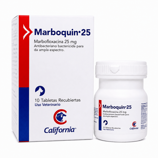 Marboquin Tabletas para Perros y Gatos | Marbofloxacina California - Cosmos