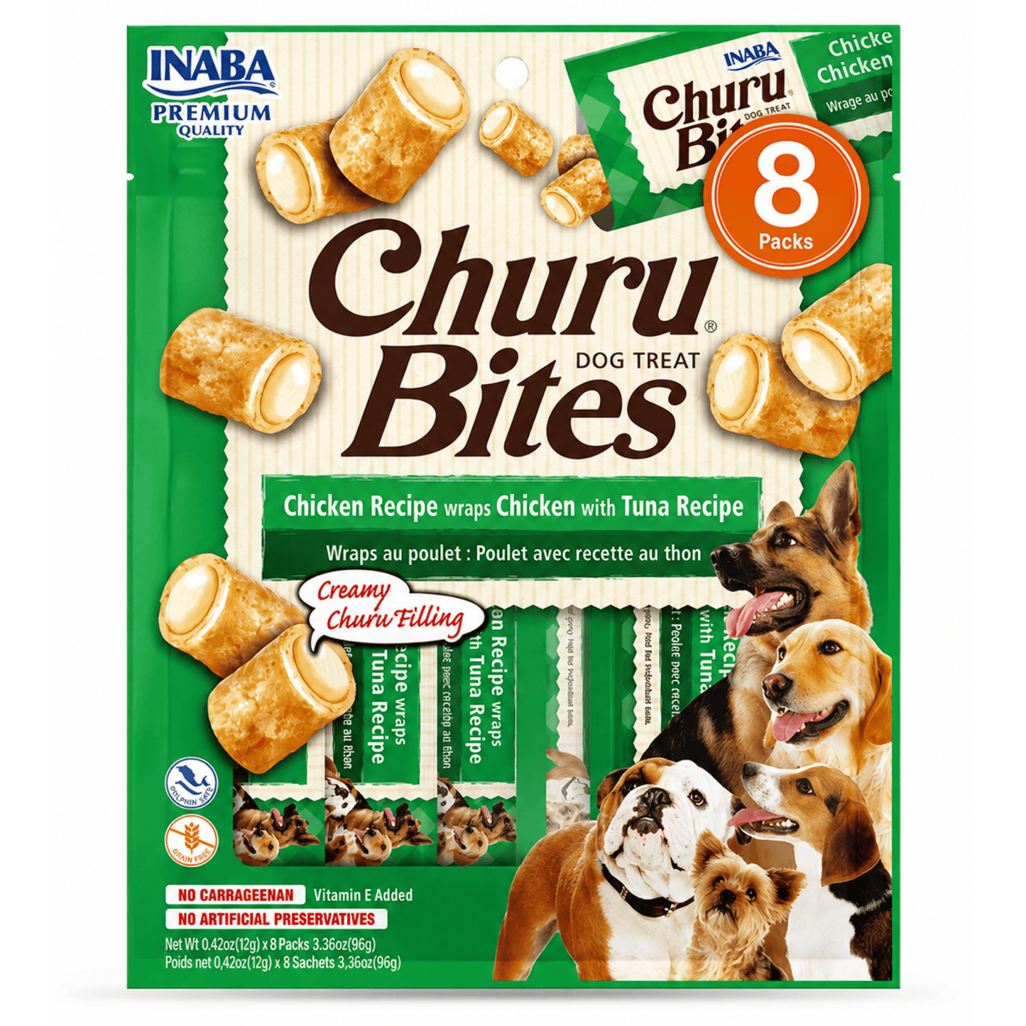Churu Bites para Perros Sabor Pollo con Atún - Cosmos