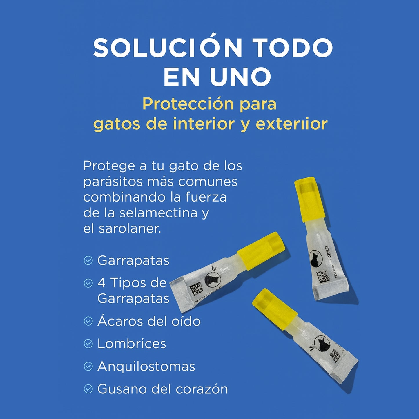 REVOLUTION® PLUS – Protección total antiparasitaria para gatos