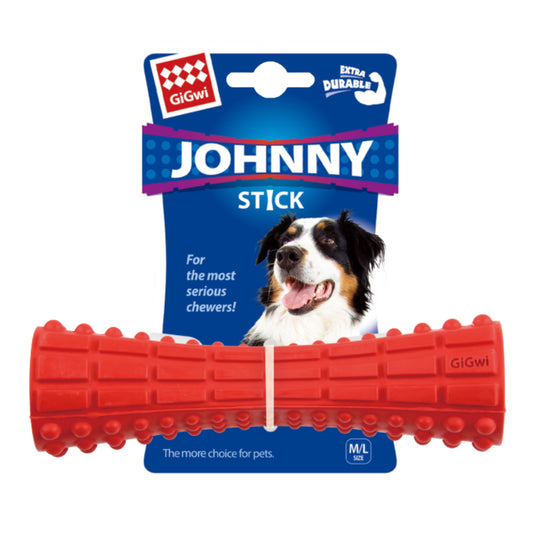Juguete GIGWI Johnny Stick – Masticable con Sonido - Cosmos