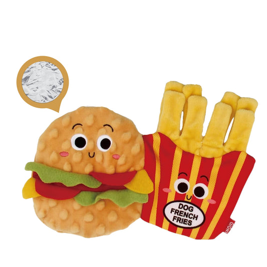 Juguete para perro GIGWI Hamburger French