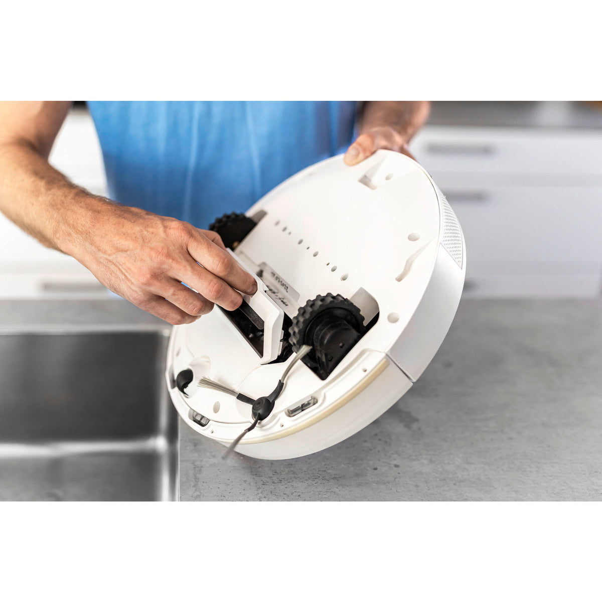 Aspiradora Robot Kärcher RCV 3 | Aspira, Barre y Trapea con Navegación LiDAR y App