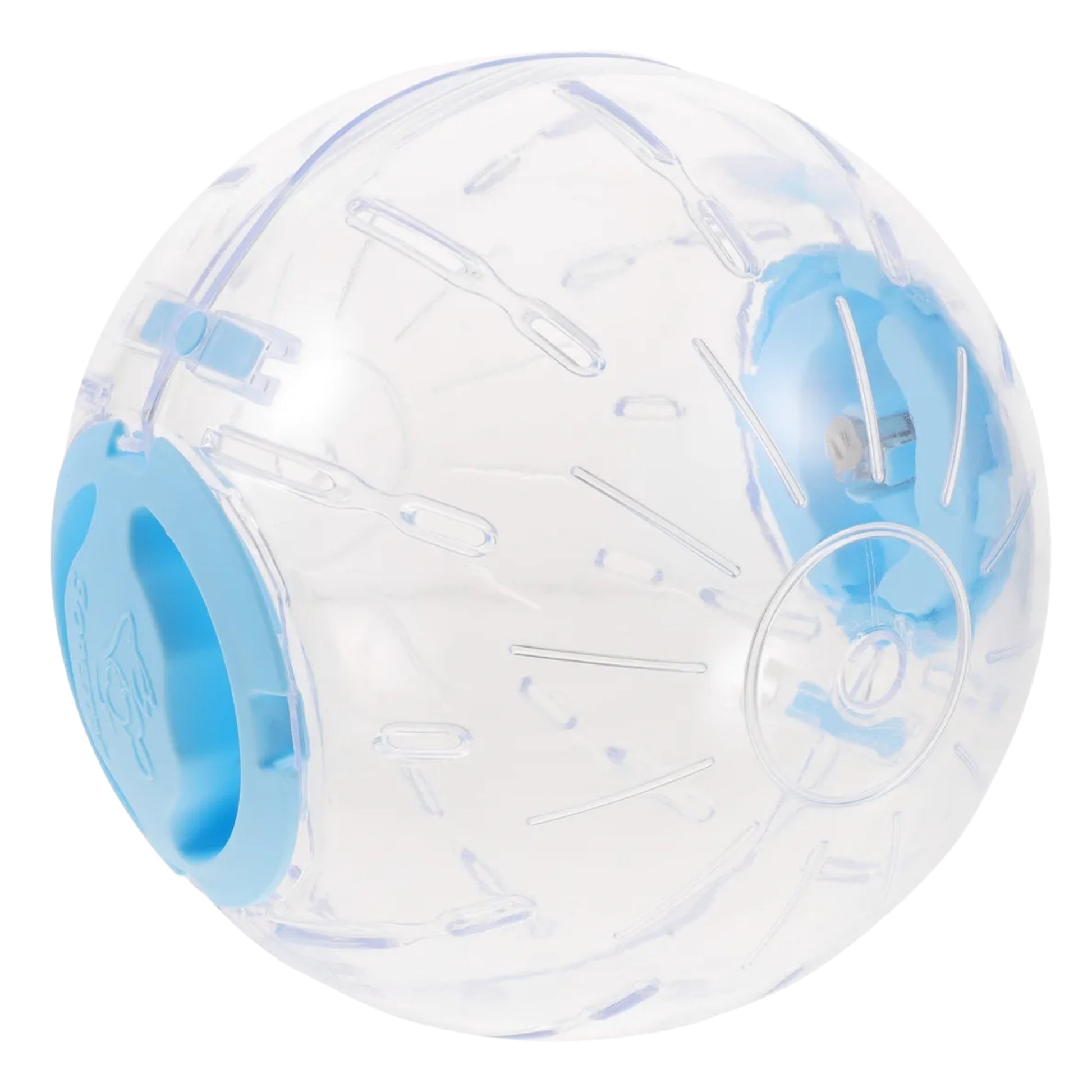 Bola de Ejercicio Transparente con Luz LED para Hámsters – 14 cm - COSMOS