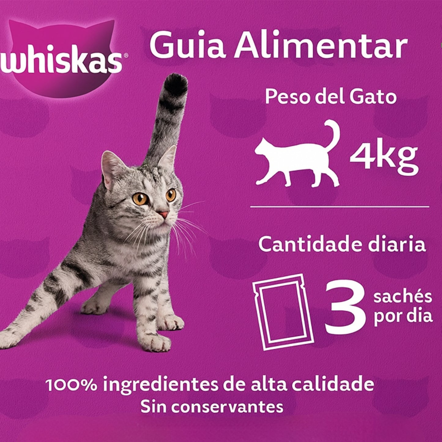 Whiskas Adulto Mix – Pack de 5 Sobres de Alimento Húmedo para Gatos (5 x 85 g)