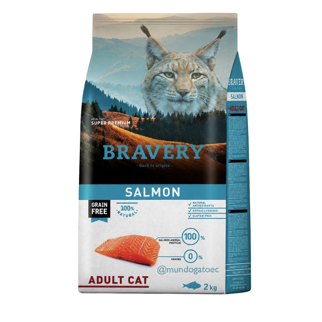 BRAVERY Salmón Adulto Cat - Cosmos