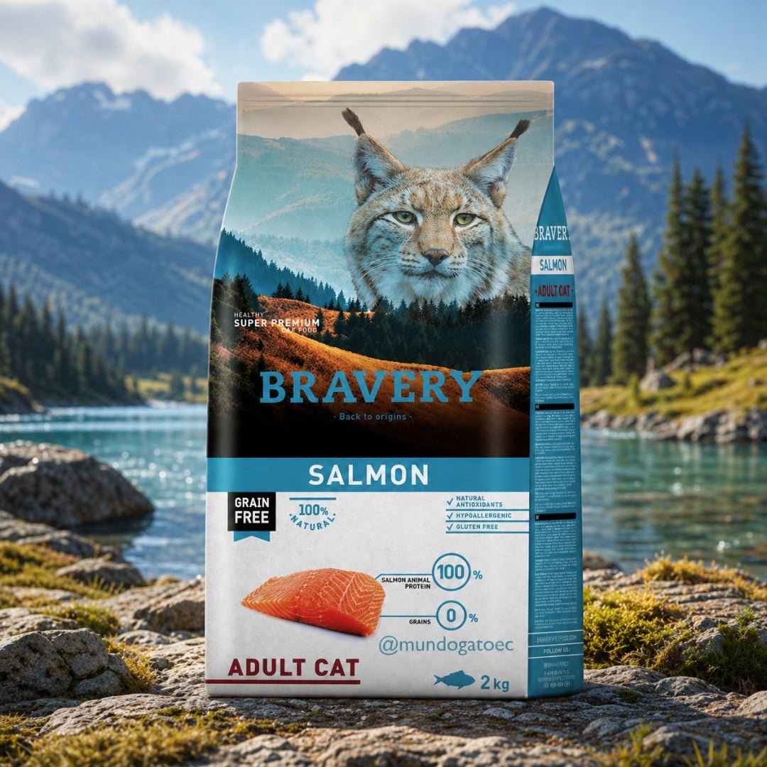 BRAVERY Salmón Adulto Cat - Cosmos