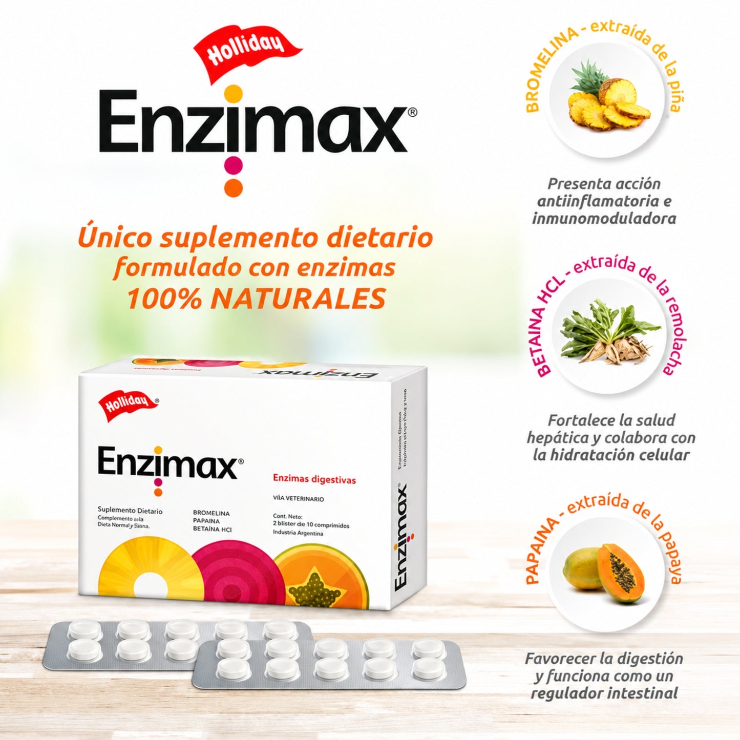 Enzimax para Perros y Gatos – Enzimas Digestivas Naturales - Cosmos