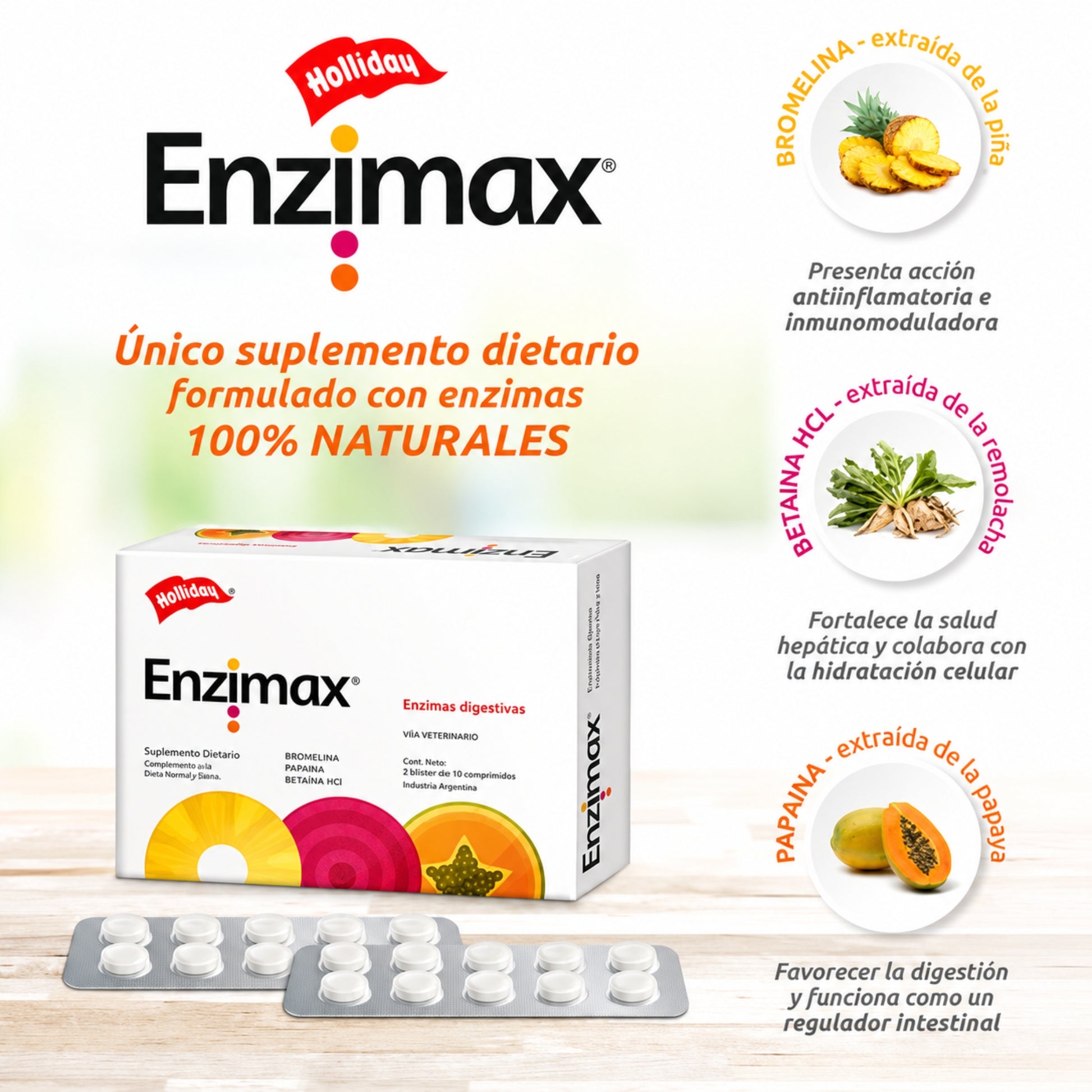Enzimax para Perros y Gatos – Enzimas Digestivas Naturales - Cosmos