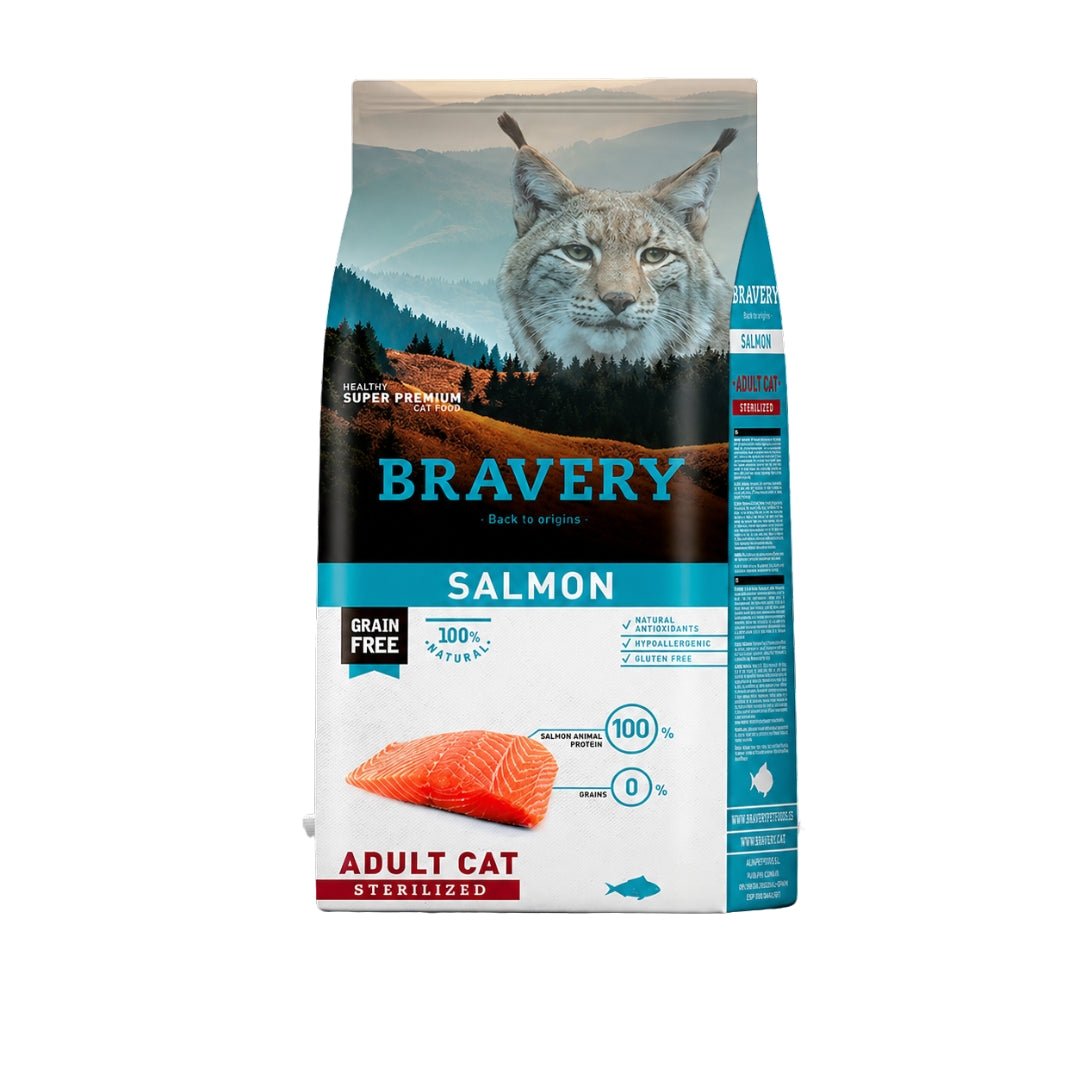 BRAVERY Salmón Adulto Cat Sterilized - Cosmos