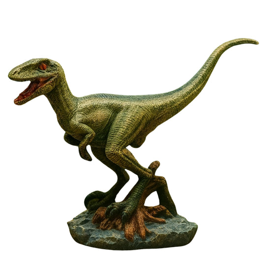 Adorno de Resina – Velociraptor Jurassic World - COSMOS