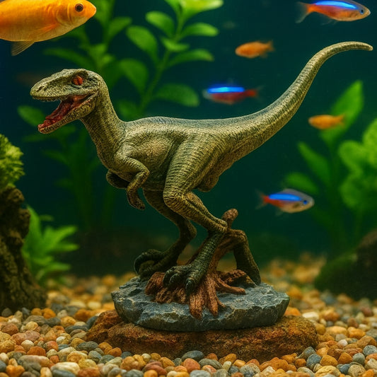 Adorno de Resina – Velociraptor Jurassic World - COSMOS