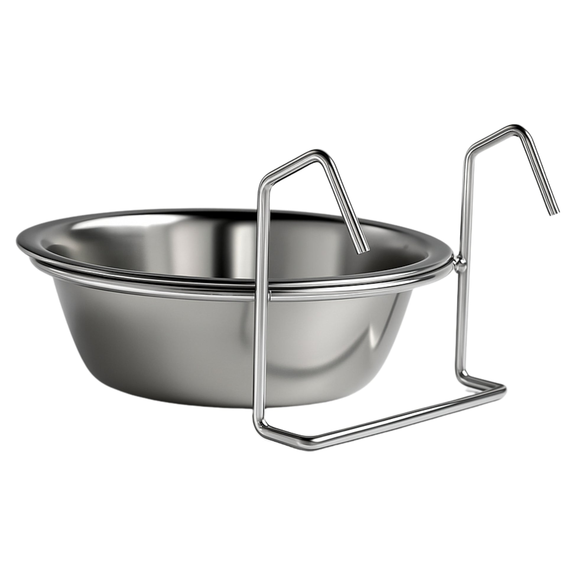 Tazón de Acero Inoxidable para Comida y Agua – Apto para Pájaros y Animales Pequeños - COSMOS